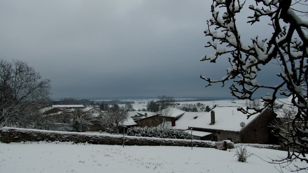 Sous la neige