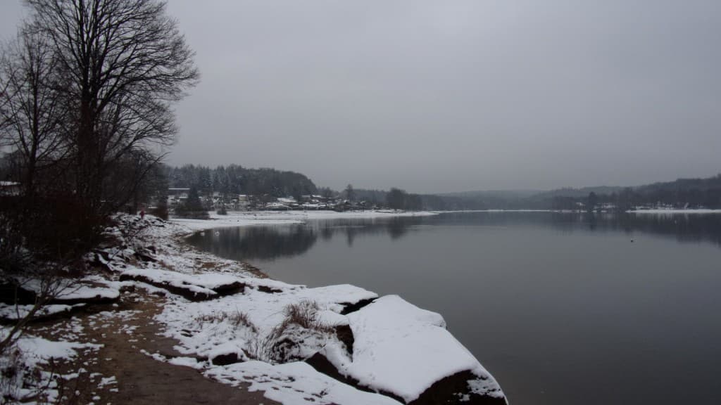 Au bord du lac de Bouzey