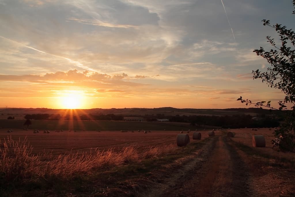 Coucher de soleil