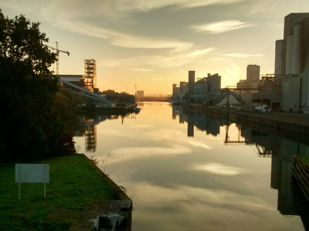 Fin de journée sur le Nouveau Port