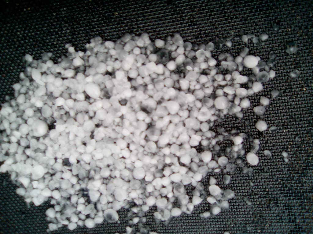 orage de grêle