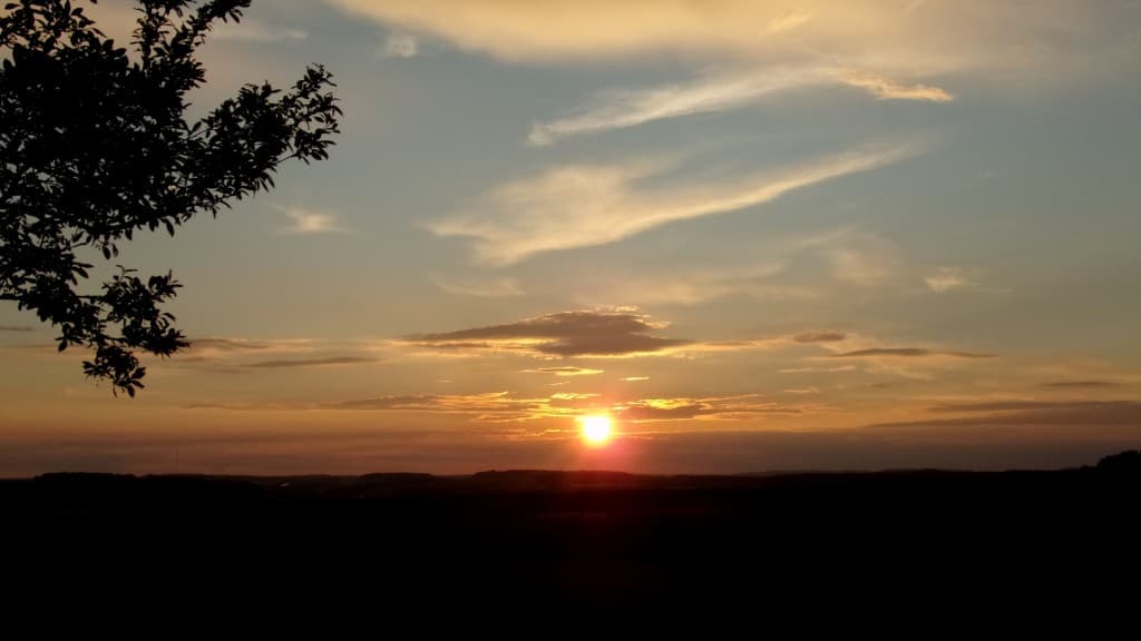 Soleil couchant