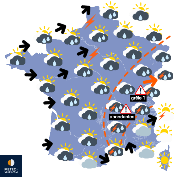 Retour progressif d'un temps plus estival