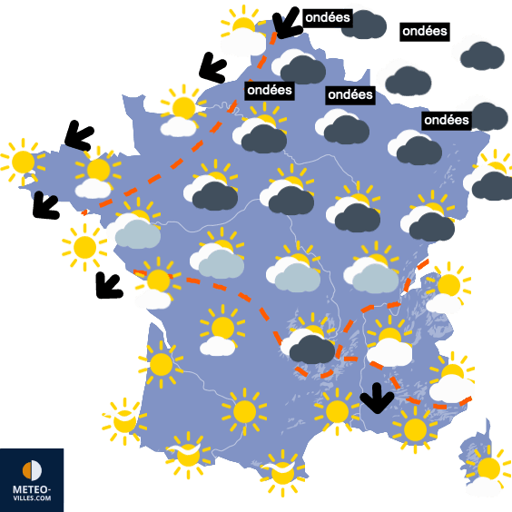 Semaine plus estivale au Nord