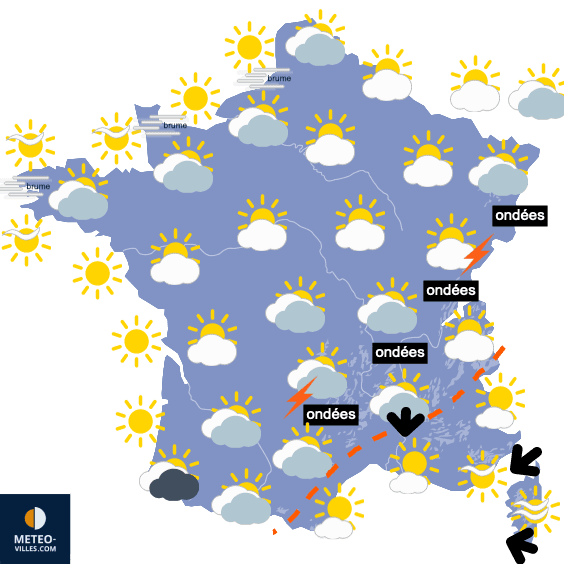 Beau temps printanier jusqu'à ce week-end de Pâques