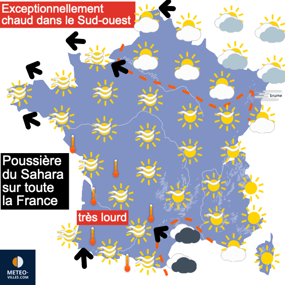 Chaleur à répétition inédite