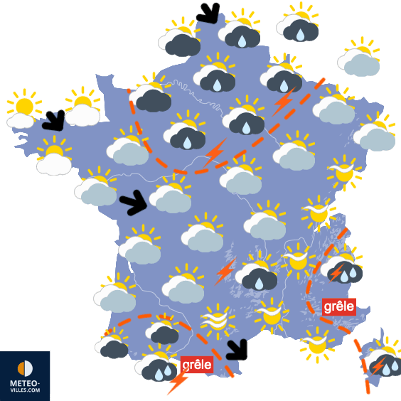 Très chaud dans le Sud-est