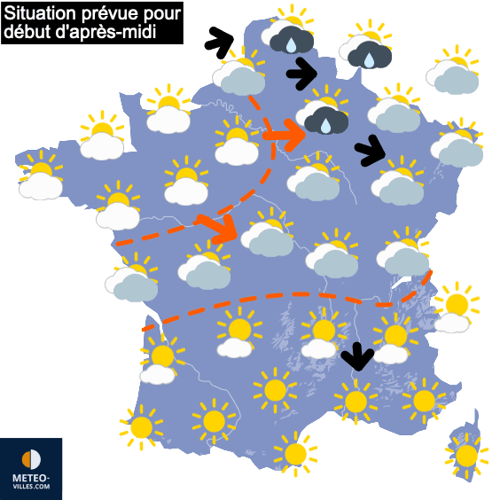 Records de chaleur entre dimanche et lundi
