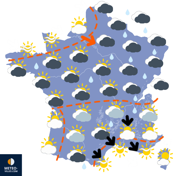 Entre fraîcheur au nord et chaleur au sud