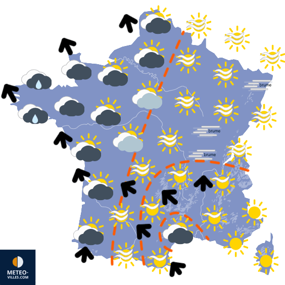Douceur exceptionnelle, puis forte pluie dans le Midi