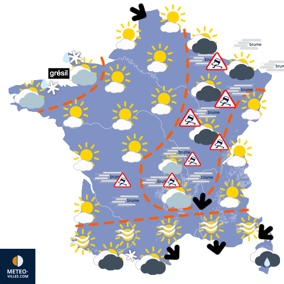 Pic de froid autour de mercredi, puis basculement majeur