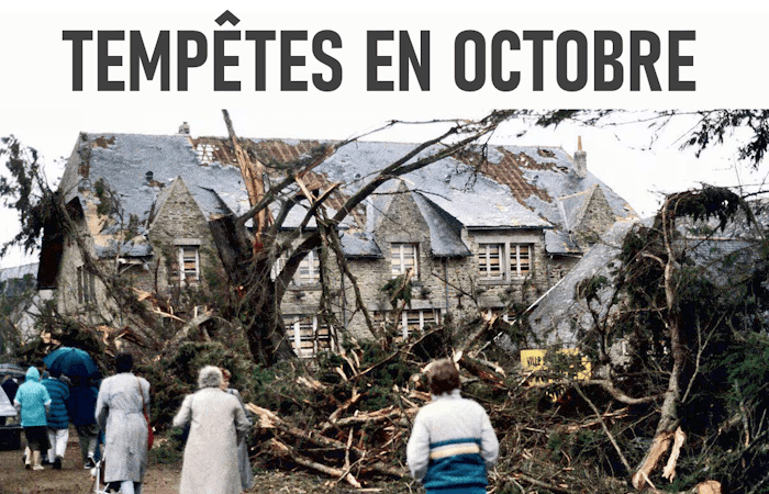 Les pires tempêtes ayant touché la France en octobre