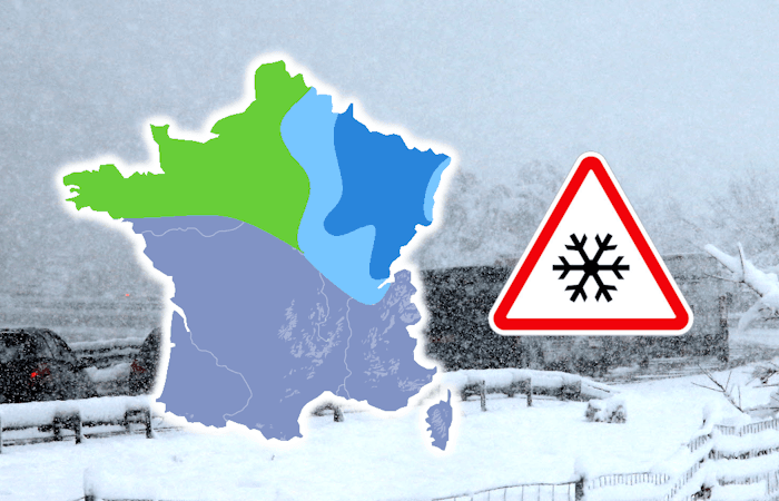 Chutes de neige prévues dans le nord-est vendredi