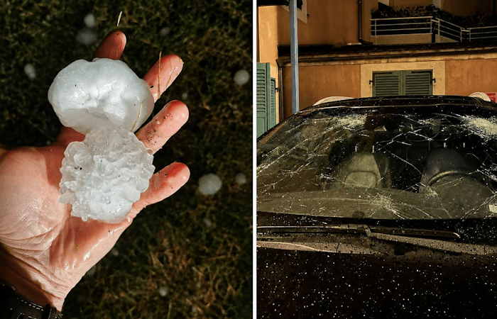 Des orages de grêlons géants sont à craindre entre jeudi et samedi