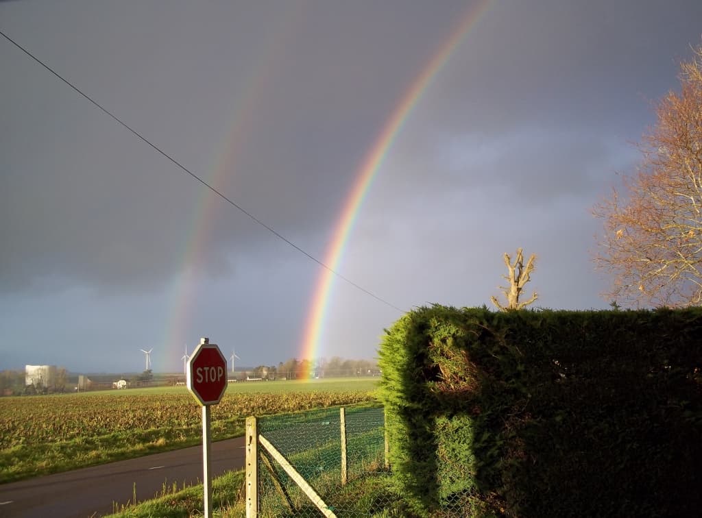 Arc en ciel sur Bourville