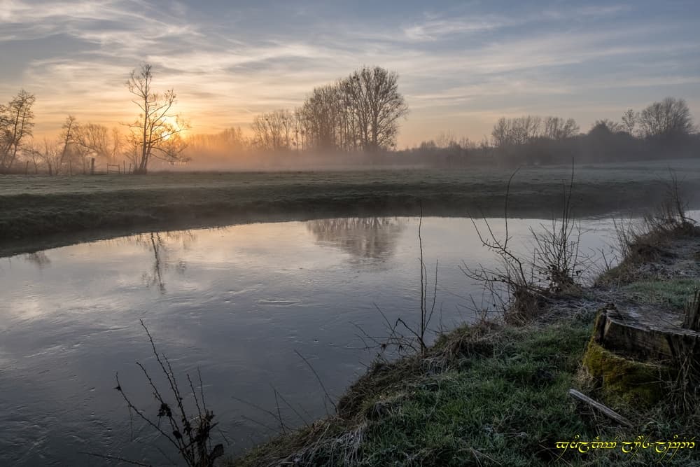 Brume dans la vallée