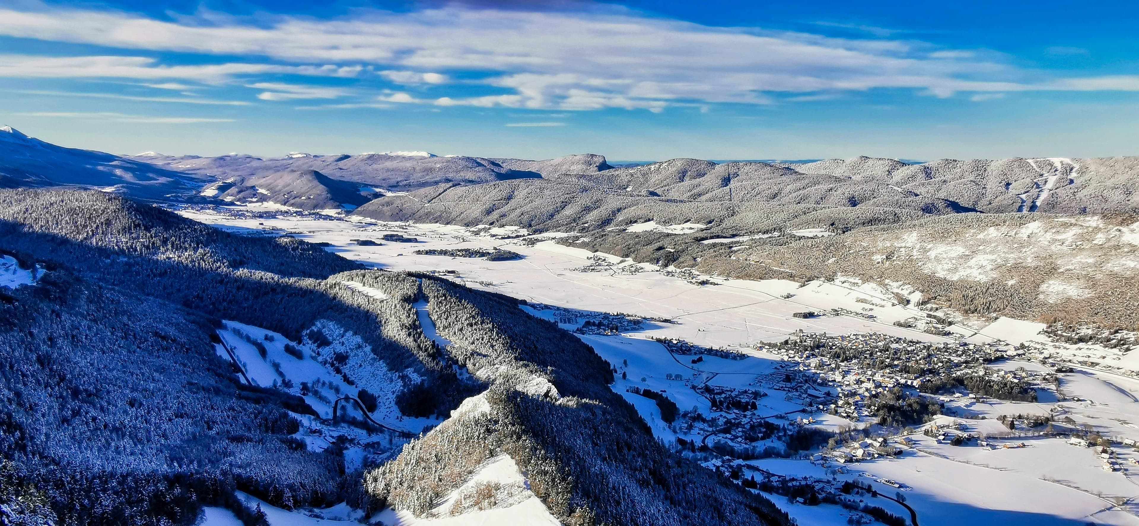 Plaine de Lans depuis la Croix des Ramées (1630m)