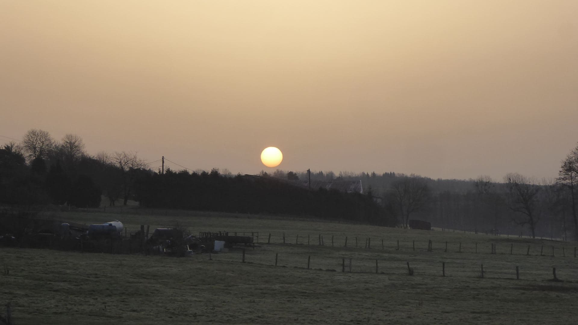 Soleil filtré