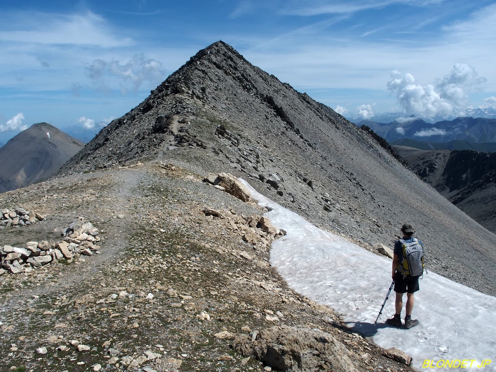 Dernier raidillon avant le sommet