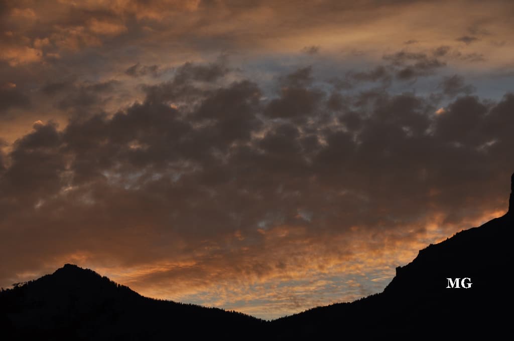 Belle fin de journée sur la Chartreuse !!!