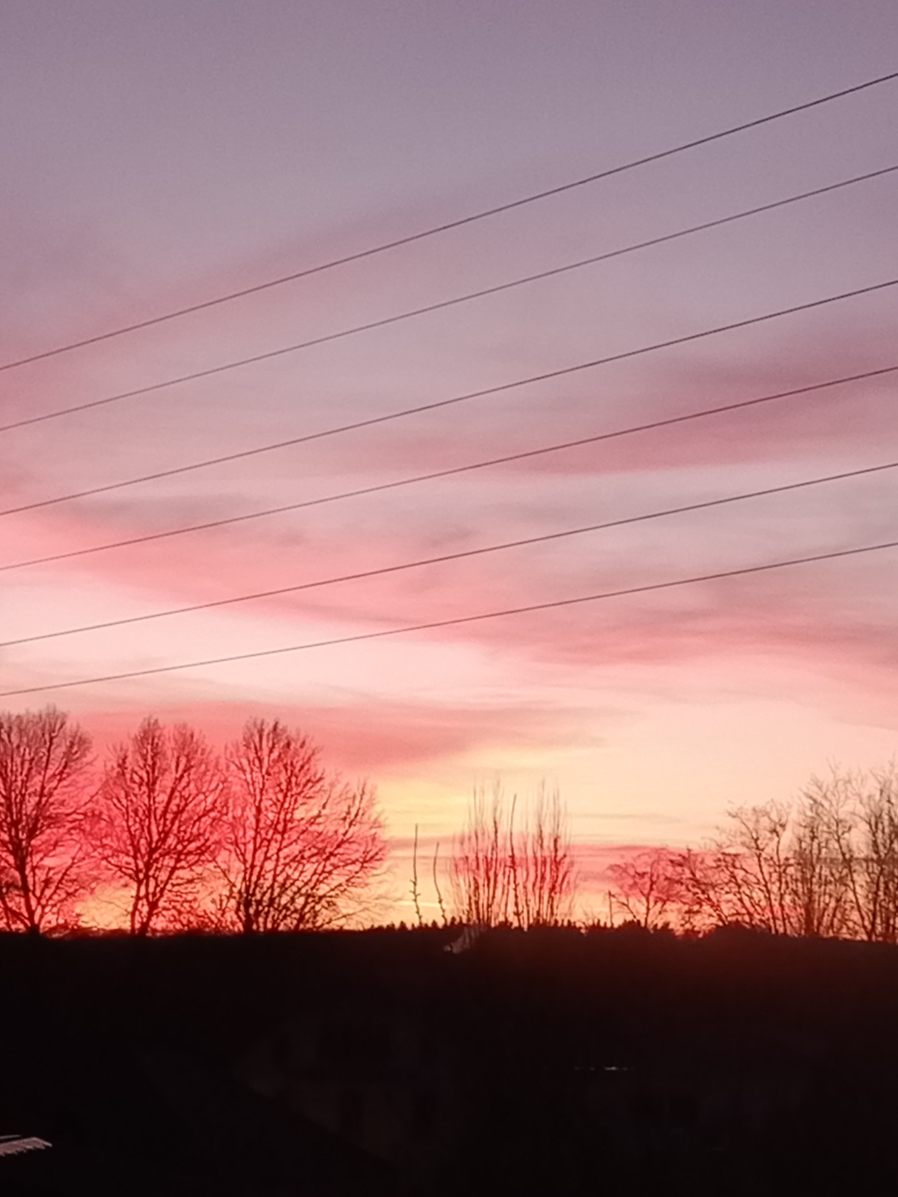 Lever de soleil Moselle