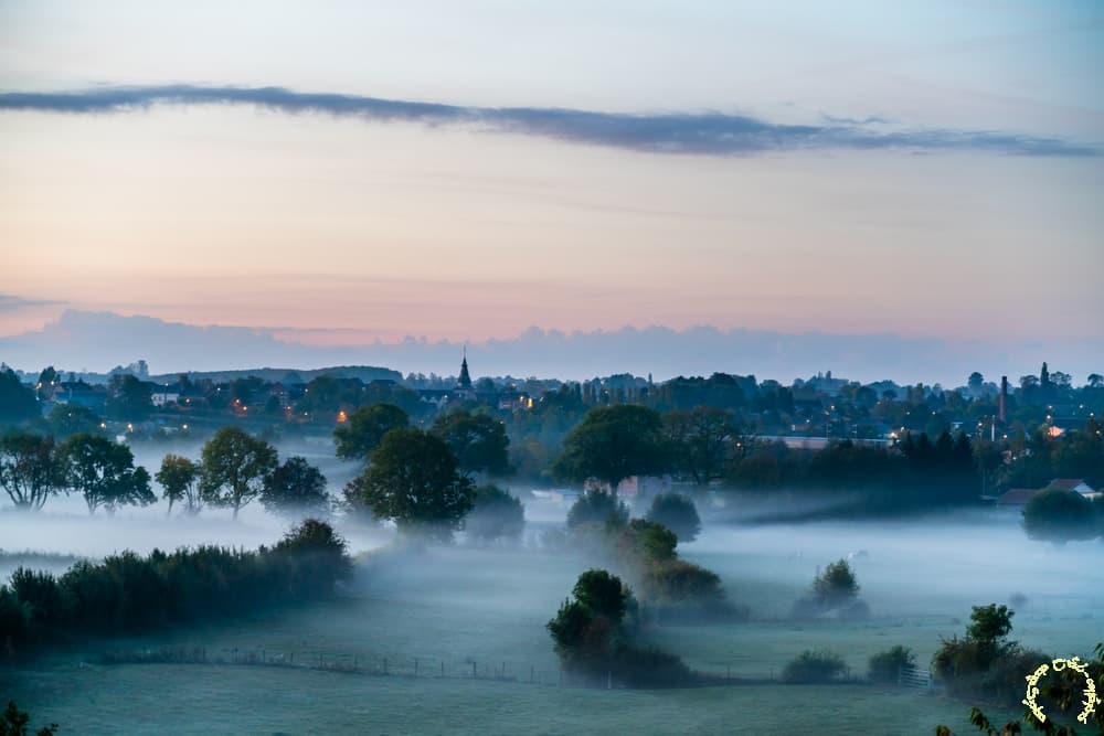 Brume dans la vallée