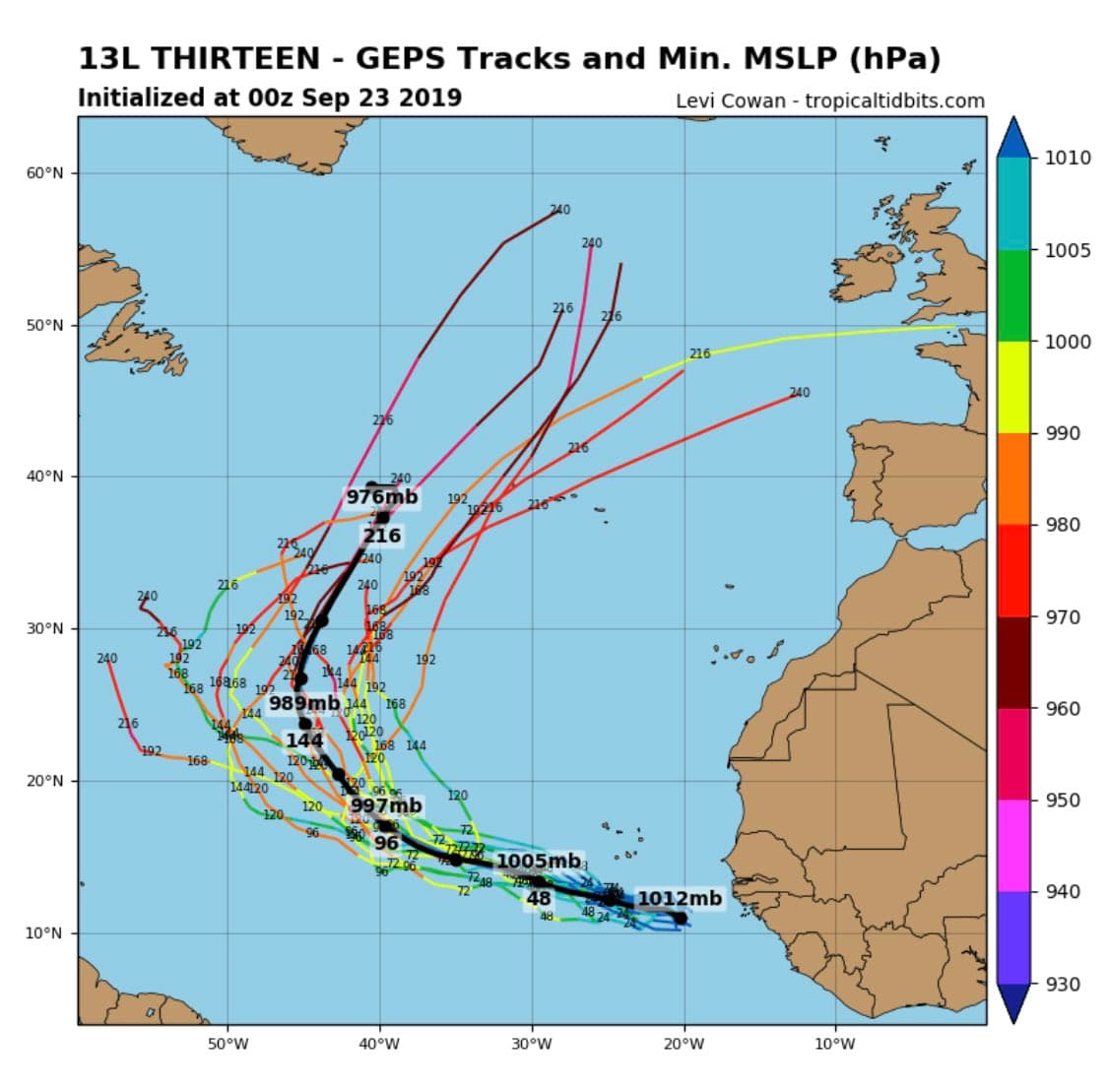 Image d'illustration pour Est-il possible de voir un ouragan tropical frapper l'Europe?