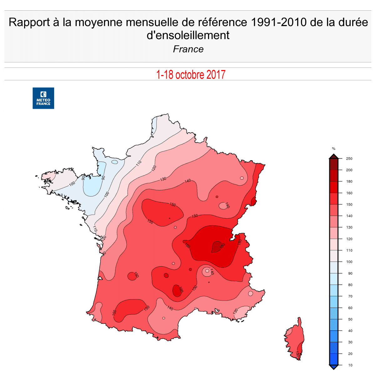 Image d'illustration pour Une première moitié d'Octobre douce, sèche et ensoleillée 