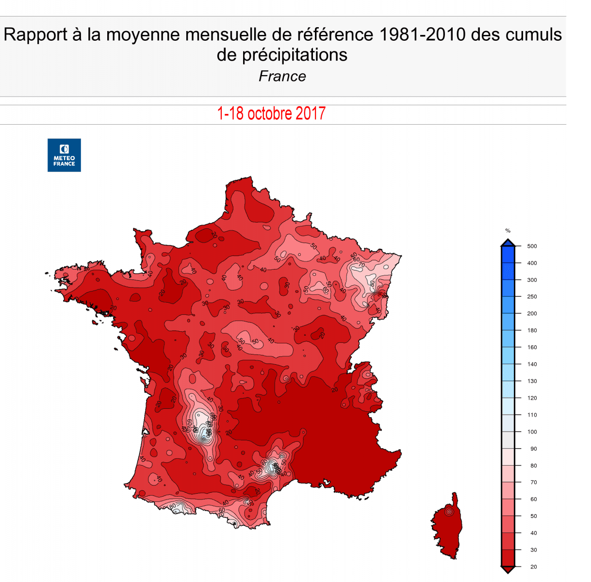 Image d'illustration pour Une première moitié d'Octobre douce, sèche et ensoleillée 