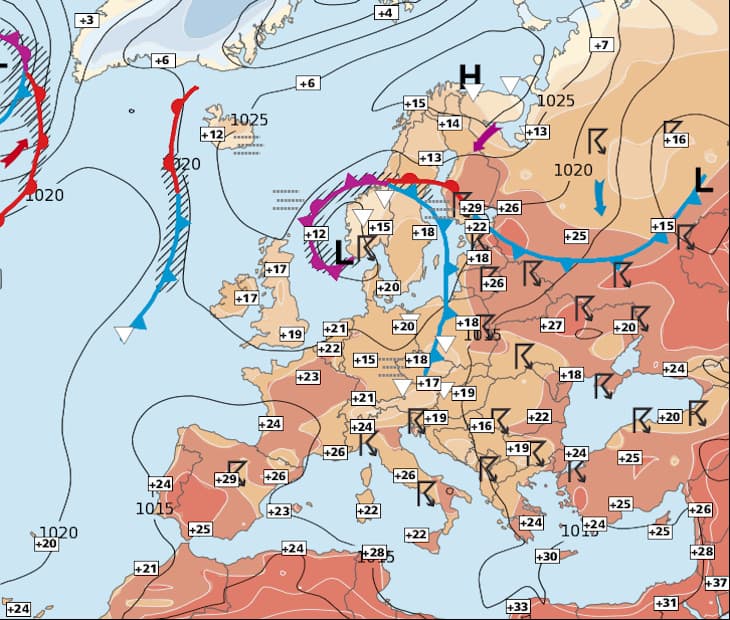 Image d'illustration pour Soleil, chaleur et orages sur la France