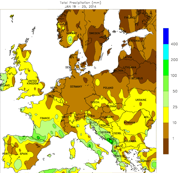 Image d'illustration pour Bilan météo hebdomadaire en France et en Europe