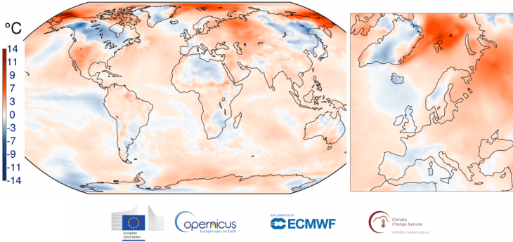 Image d'illustration pour Novembre 2017 en 3ème place des plus chauds sur la planète