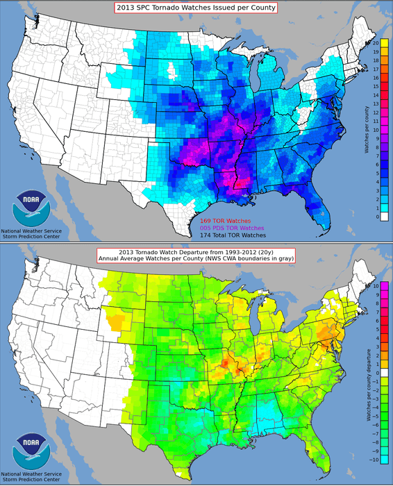 Image d'illustration pour Bilan des tornades aux Etats-Unis en 2013