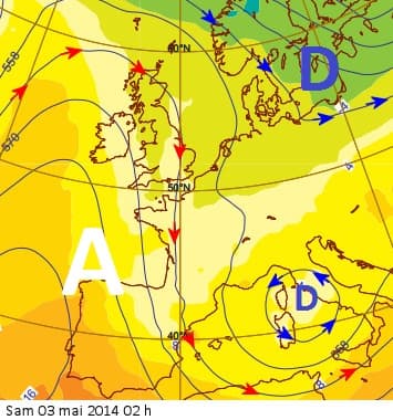 Image d'illustration pour Pont du 1er mai : instable, frais, risque de gelées