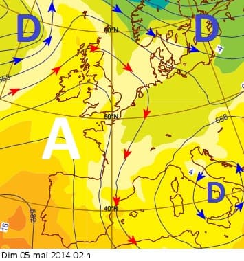 Image d'illustration pour Pont du 1er mai : instable, frais, risque de gelées