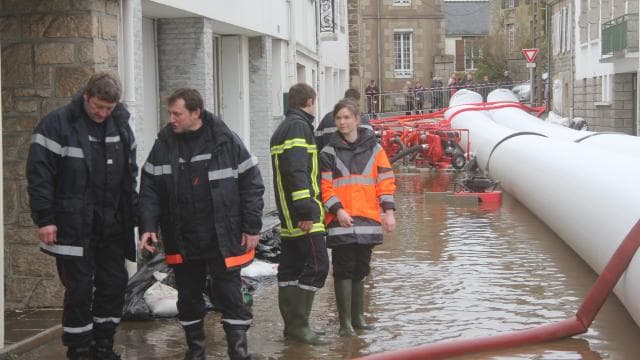Image d'illustration pour Dépression Ruth - vents forts - graves inondations en Bretagne