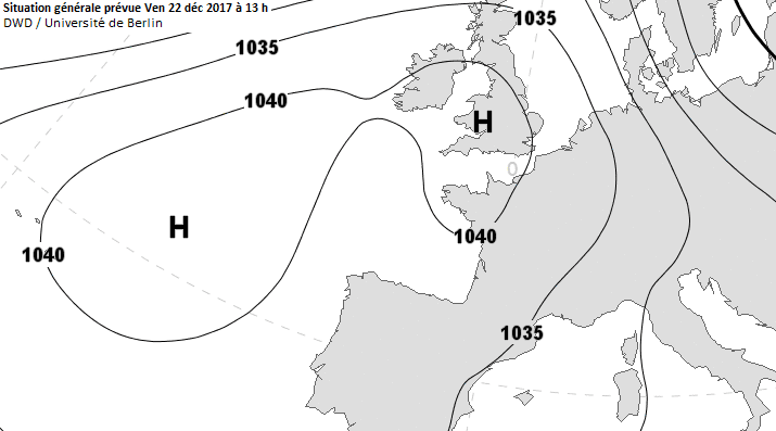 Image d'illustration pour Puissant anticyclone versus dépression creuse