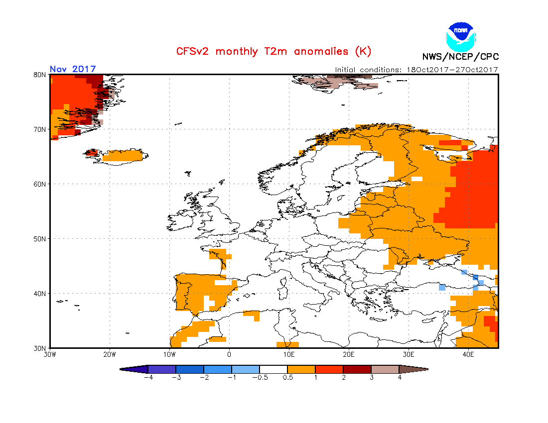 Image d'illustration pour Prévision mensuelle : quel temps pour Novembre ?