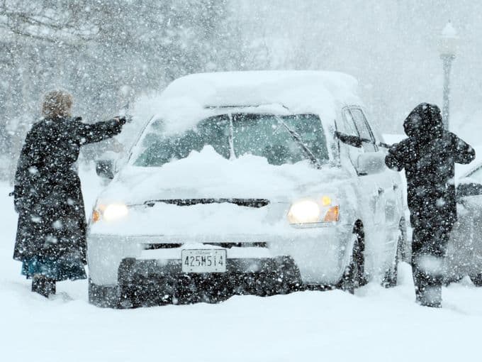 Image d'illustration pour Neige et verglas aux Etats-Unis - records de froid au Canada