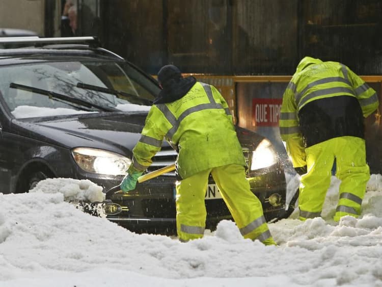 Image d'illustration pour Violents orages de grêle à Lisbonne au Portugal