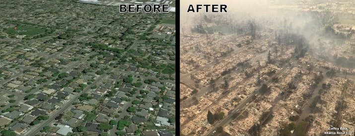 Image d'illustration pour Incendies meurtriers en Californie