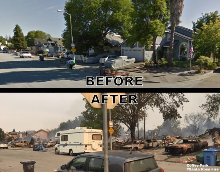 Image d'illustration pour Incendies meurtriers en Californie