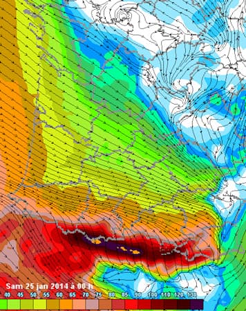 Image d'illustration pour Suivi des intempéries dans le Sud-Ouest et près des Pyrénées