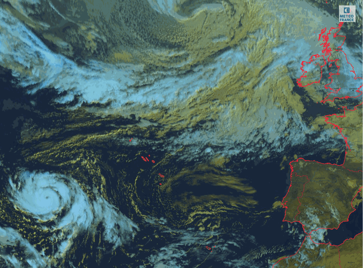 Image d'illustration pour Est-il possible de voir un ouragan tropical frapper l'Europe?