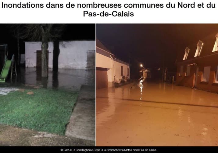 Image d'illustration pour Pluie abondante - Vigilance face aux crues et aux inondations