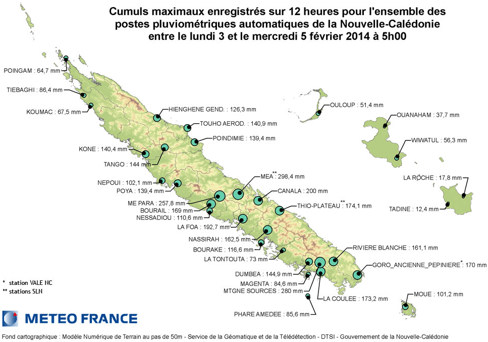 Image d'illustration pour Suivi de la dépression tropicale Edna en Nouvelle Calédonie