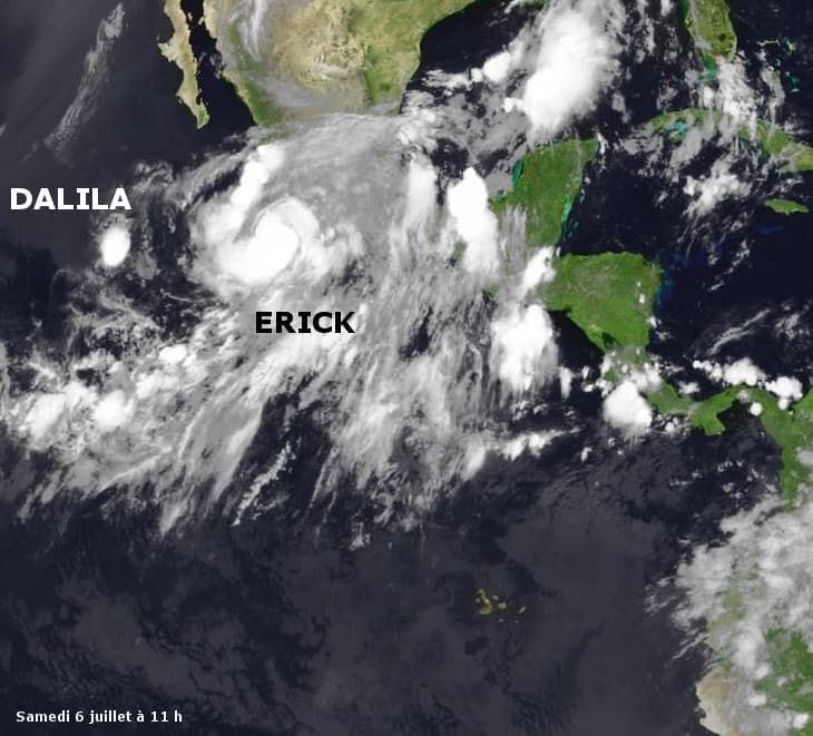Image d'illustration pour Ouragan Erick (Mexique)