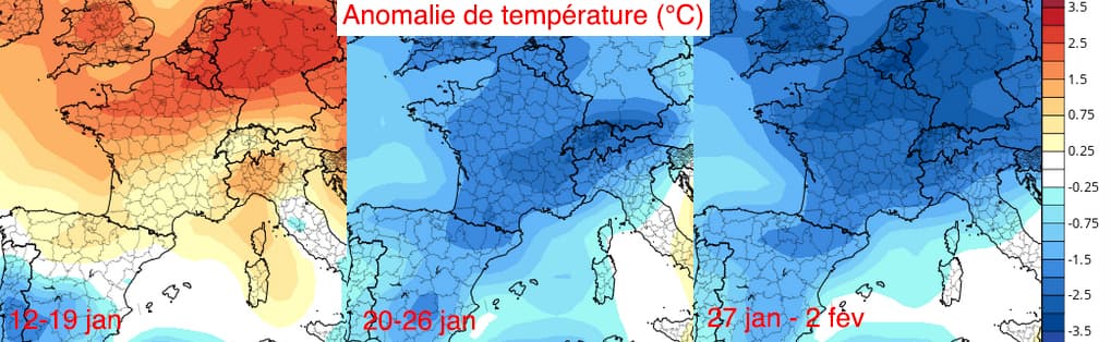 Image d'illustration pour Des signaux de froid et de neige en plaine pour fin janvier ?
