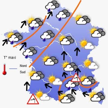 Fortes pluies et douceur exceptionnelle