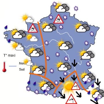 Le froid va s'estomper, mais la pluie revient pour ce week-end 